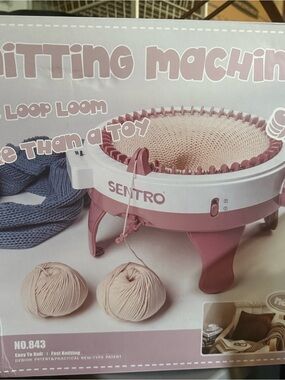 entro Pink Circular Knitting Machine